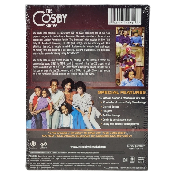 The Cosby Show Season 1 DVD 4 Disc Set Carsey-Werner 2005 - Picture 3 of 3